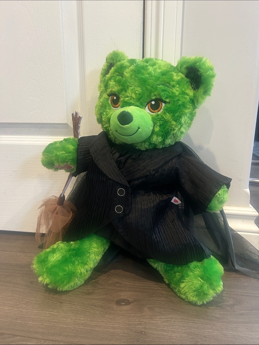 Build-A-Bear Wicked Bear Elphaba Outfit + Wicked Poster Bundle